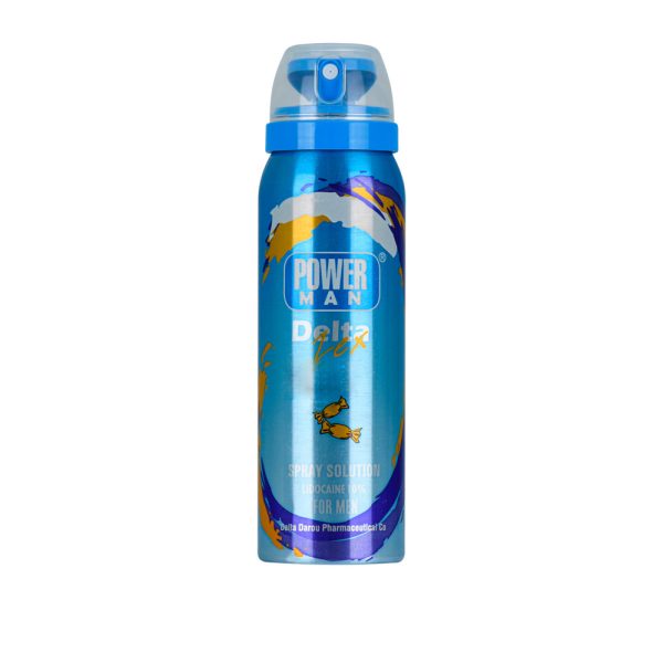 اسپری تاخیری پاورمن با رایحه تافی حجم 60 میلPower Man Delta - Toffie Delay Spray 60 ml