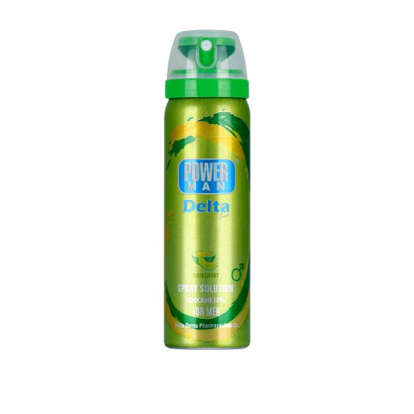اسپری تاخیری پاورمن با رایحه طالبی حجم 60 میلPower Man Delta - Melon Delay Spray 60 ml