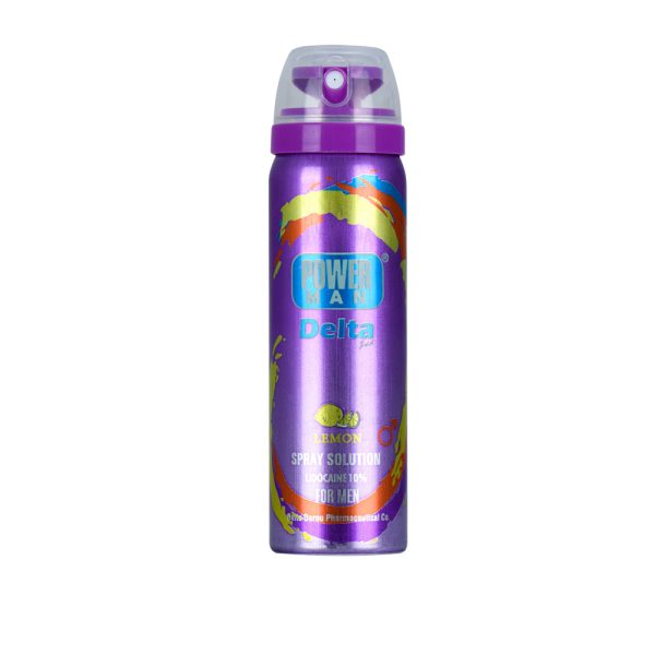 اسپری تاخیری پاورمن با رایحه لیمو حجم 60 میلPower Man Delta - Lemon Delay Spray 60 ml