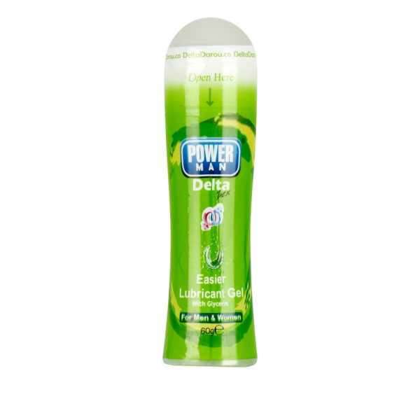 ژل آمیزشی پاورمن دلتازکس مدل Easier حاوی لوبریکانت حجم 60 میلPowerMan - Delta Zex Easier Gel 60 ml