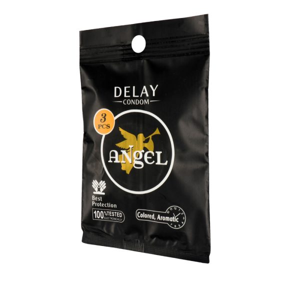 کاندوم انجل مدل Delay بسته 3 عددیAngel - Delay condoms 3pcs