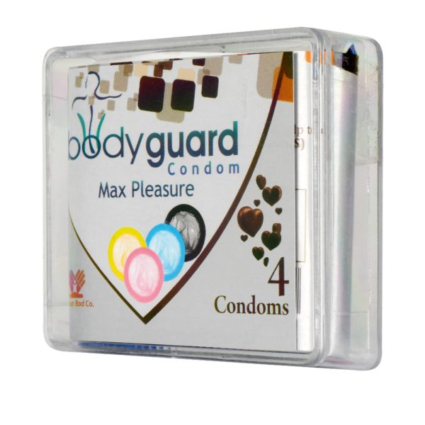 کاندوم بادیگارد مدل Max Pleasure بسته 4 عددیBody Guard - Max Pleasure 4 pcs