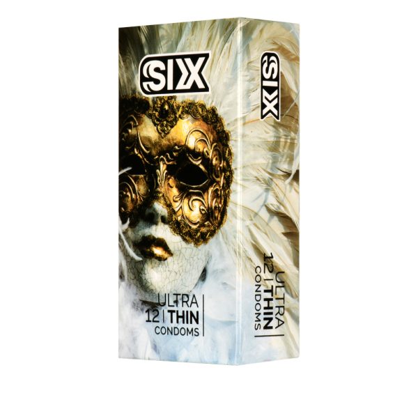 کاندوم سیکس مدل Ultra Thin بسته 12 عددیSix Ultra - Thin Condoms 12pcs
