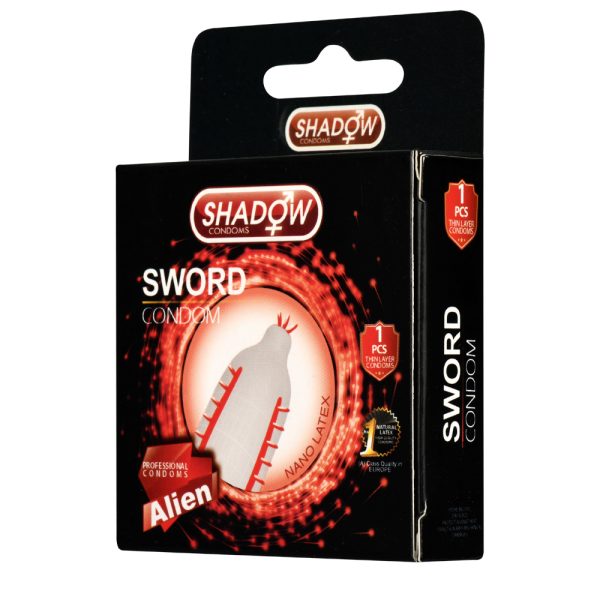 کاندوم فضایی شمشیری شادو مدل Sword بسته 1 عددیShadow - Sword Space Condom 1 pcs