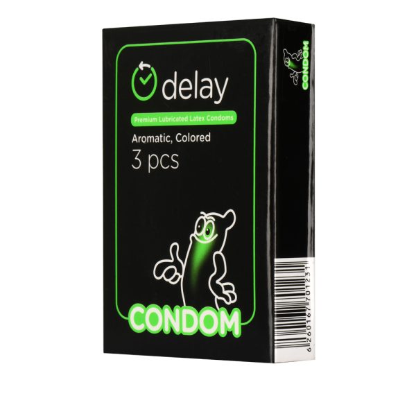 کاندوم مدل Delay بسته 3 عددیCondom - Delay Condoms 3pcs