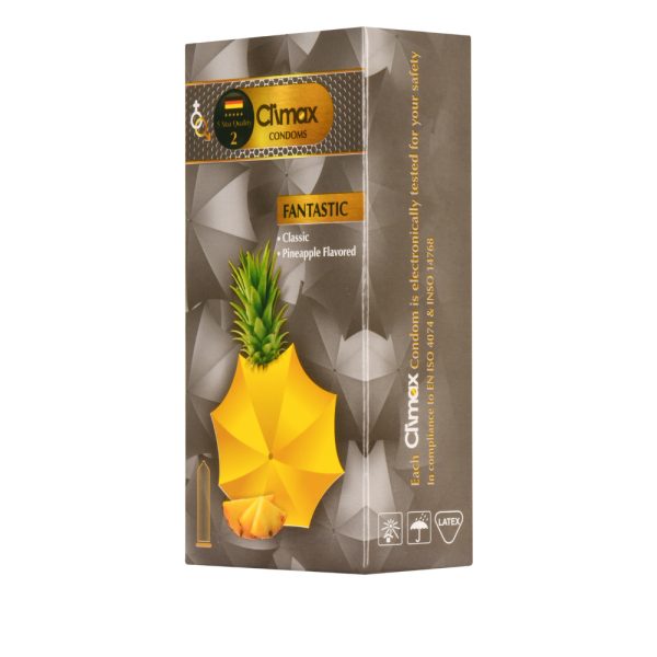کاندوم کلایمکس مدل Fantastic بسته 12 عددیClimax - Fantastic Condoms 12pcs